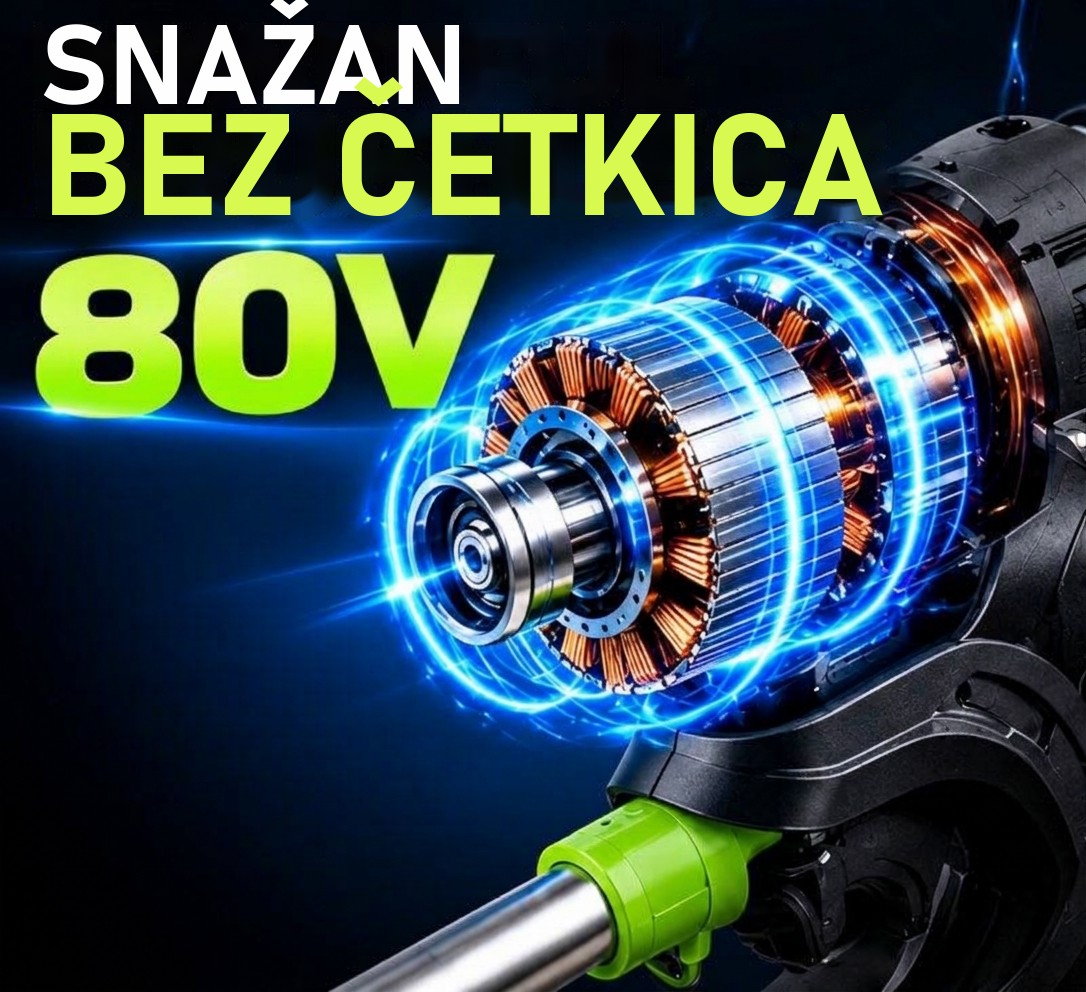 Powerful brushless motor