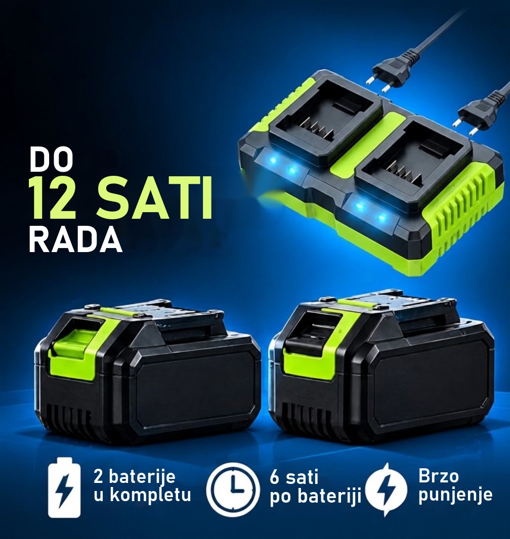 2 baterije od 21V included