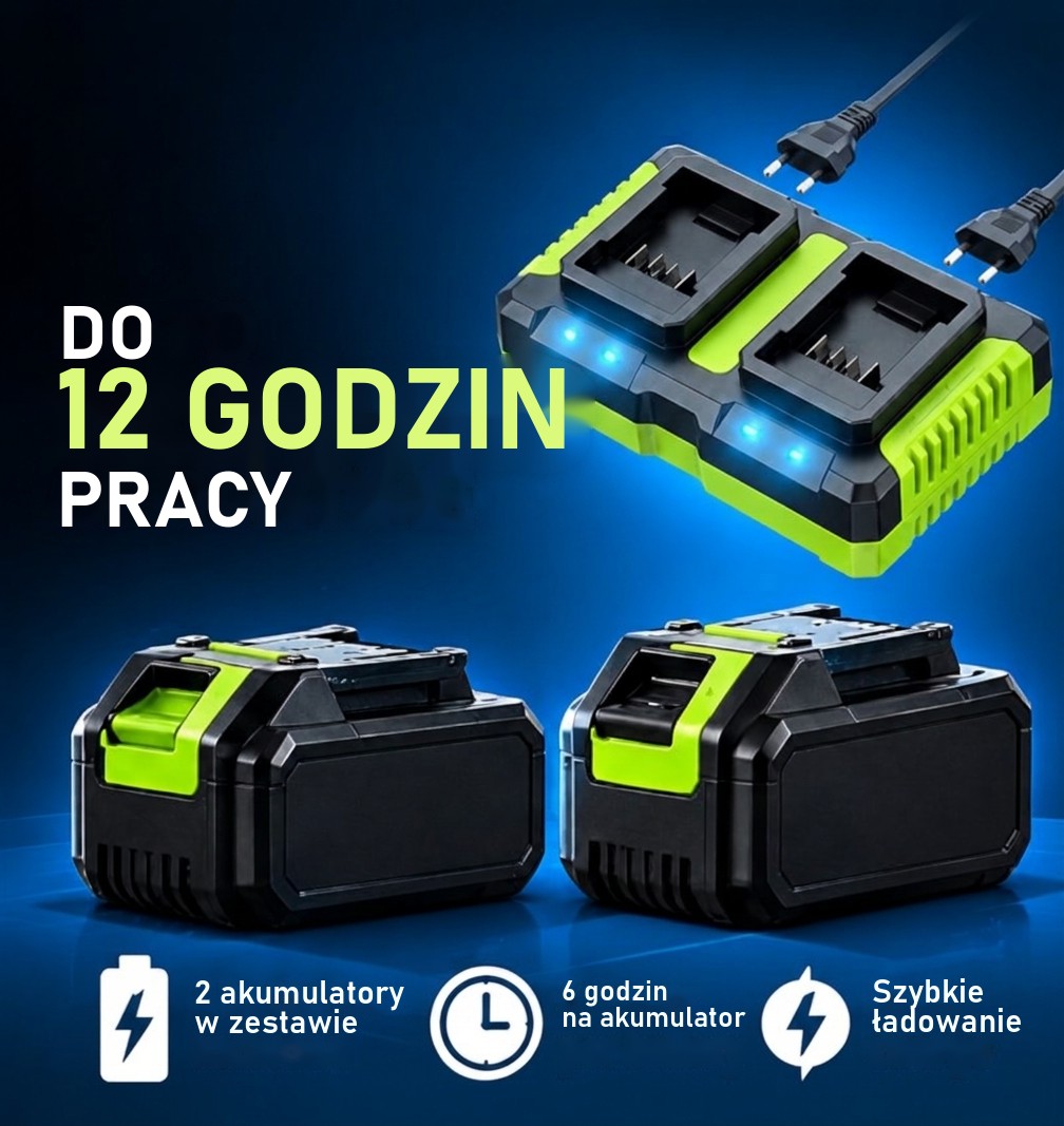 2 akumulatory 21V included
